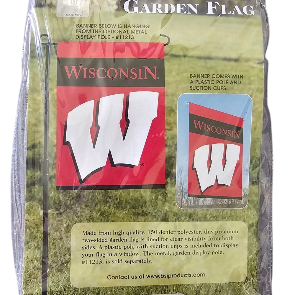 Wisconsin Garden Flag